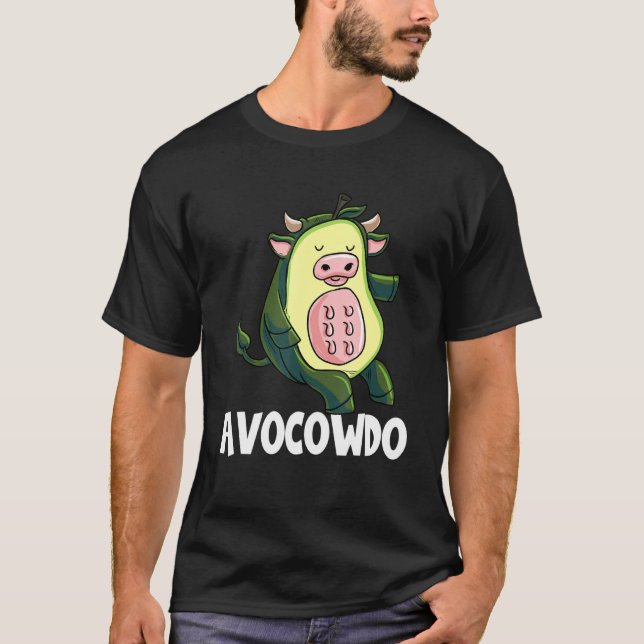 T-shirt Avocowdo Vache Avocat (Devant)