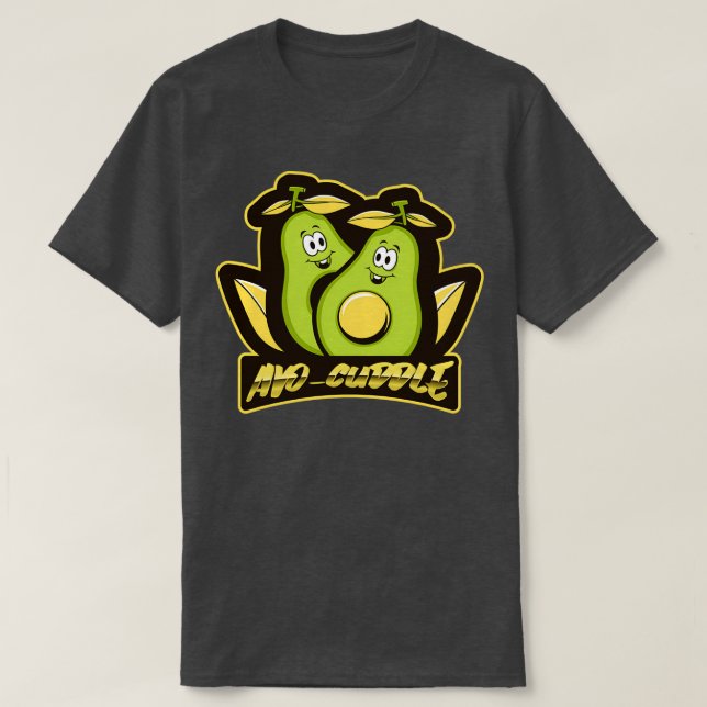 T-shirt AvoCuddle Funny (Design devant)