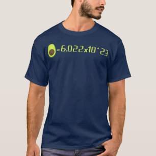 T-shirt Avogadros Numéro Mol Avocado Science Lover