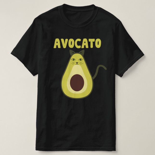 T-shirt Avogato Avocato Avocado Cinco de Mayo (Design devant)