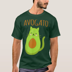 T-shirt Avogato Funny Cat Avocado Cinco De Mayo Cat Lady C