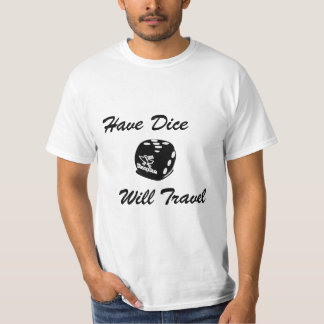 T-shirt avoir des dés