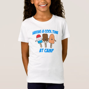 T-Shirt Avoir Du Temps Cool Au Camp Ice Pop