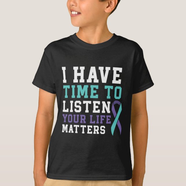 T-shirt Avoir Le Temps D'Écouter Vos Problèmes De Vie Soin (Devant)