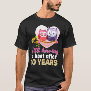 T-shirt Avoir toujours un coup de pied après 10 ans 10e Ma