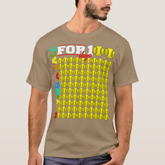 T-shirt Avoir Une Balle Pour 100 Jours De Soirée À L'École