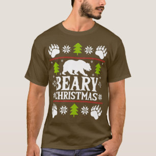 T-shirt Avoir Une Béarche Noël - Funny Gay Bear Vacances