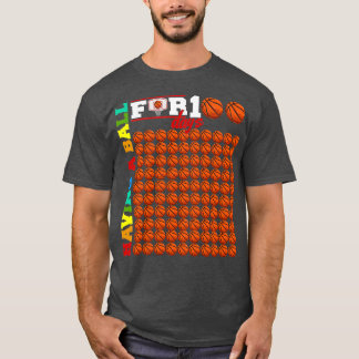 T-shirt Avoir Une Boule Pour 100 Jours De Basket-Ball De L