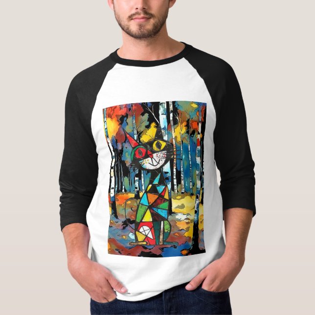 T-shirt Avoir Une Journée Abstraite Kinda (Devant)