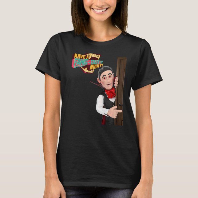 T-shirt Avoir une soirée fang Tastic Halloween vampire (Devant)