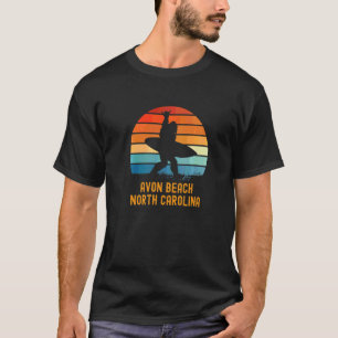 T-shirt Avon Beach North Carolina Sasquatch Souvenir