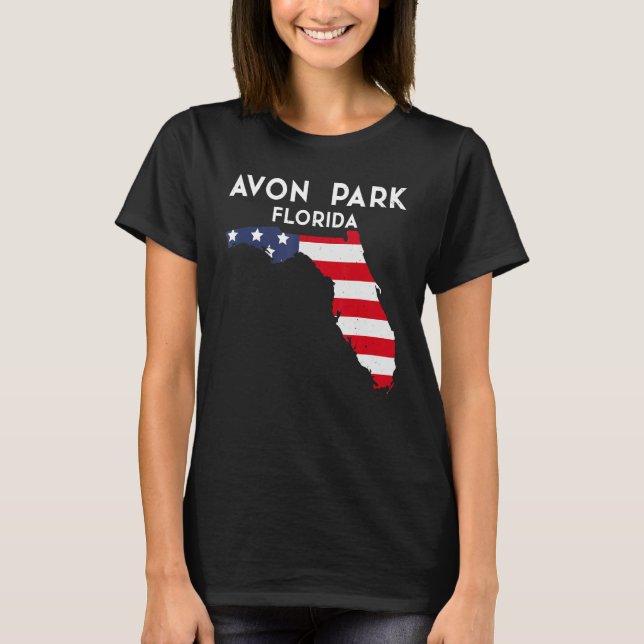 T-shirt Avon Park Florida USA State America Travel Floridi (Devant)