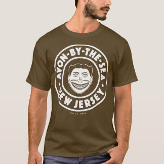 T-shirt AvonByTheSea New Jersey Circle Blanc