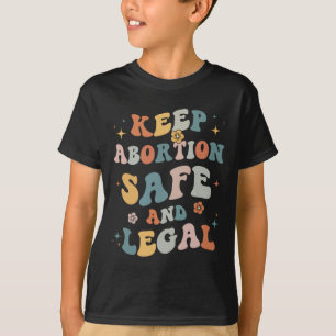 T-shirt Avortement Safe & Feminist juridique Pro Choic