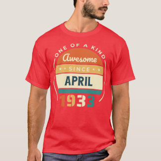 T-shirt Avril 1933
