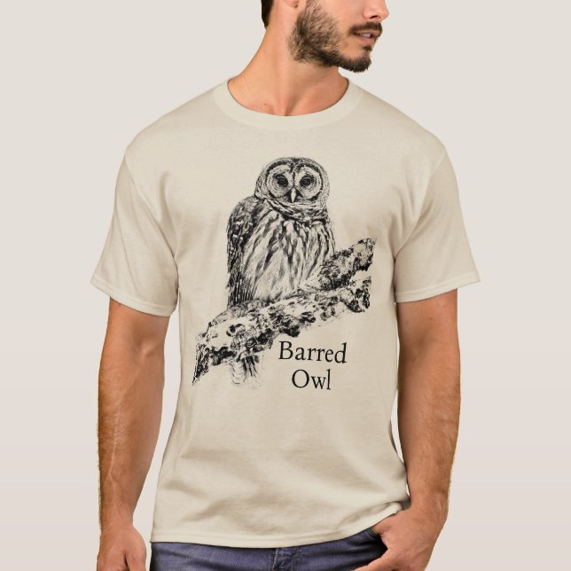 T-shirt Avril 2024 - M. Owl - Grey (Devant)