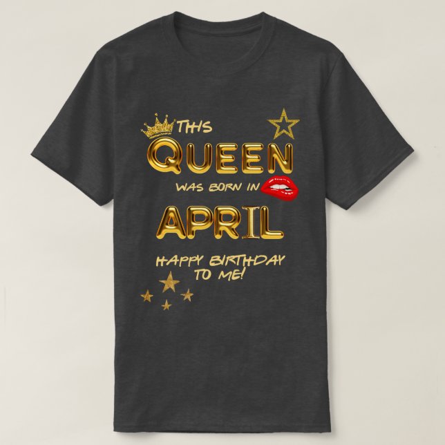 T-shirt Avril Anniversaire 4 (Design devant)