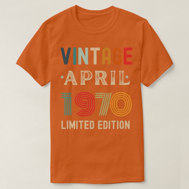 T-shirt Avril Cadeau d'anniversaire 31 (Design devant)