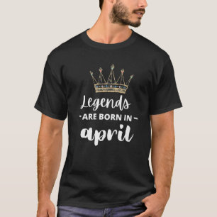 T-shirt Avril Citations D'Anniversaire Essentielles