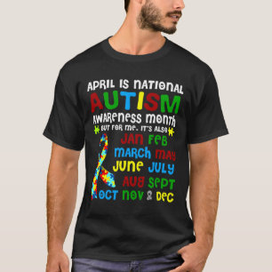 T-shirt Avril Est Sensibilisation sur l'autisme Nationale