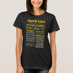T-shirt Avril Fille Filles Anniversaire Femme