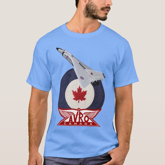 T-shirt Avro Arrow Avro Canada family (Devant)