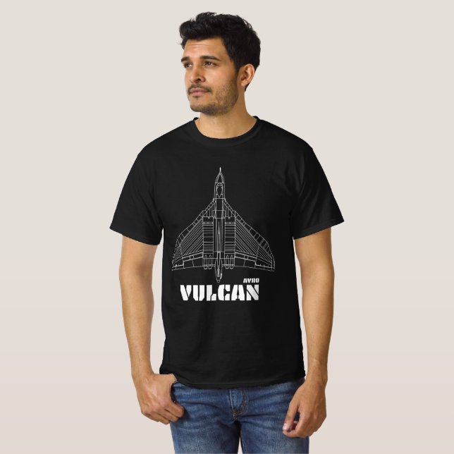 T-shirt Avro Vulcan (Devant entier)