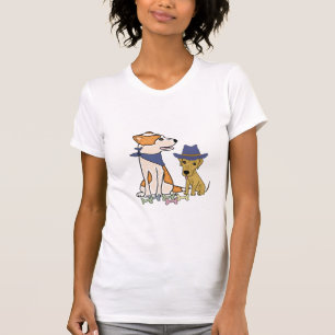 T-shirt AW conception drôle de chemise de chiots