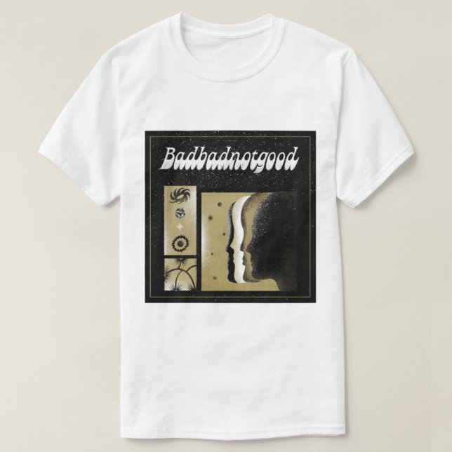 T-shirt awan, BadBadNotGood-band, madang Premium Scoop (Design devant)