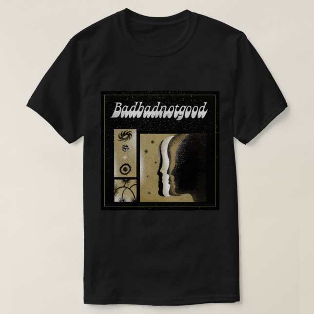 T-shirt awan, BadBadNotGood-band, madang Premium Scoop (Design devant)