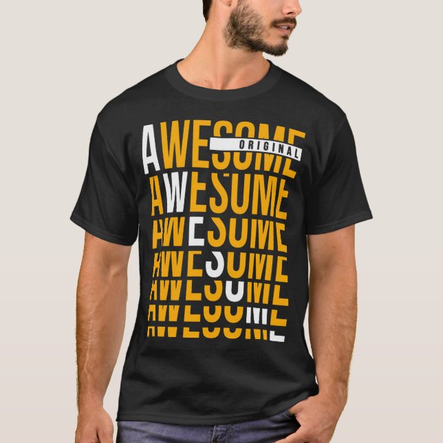 T-shirt Awesome (Devant)