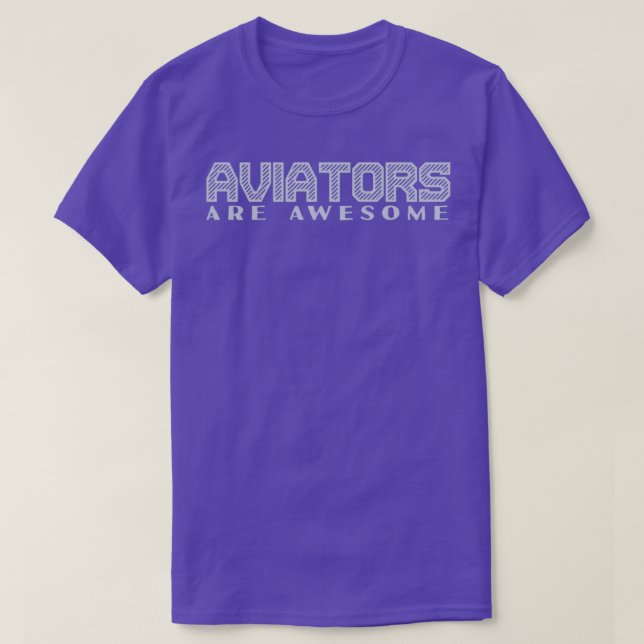 T-shirt Awesome Aviator (Design devant)