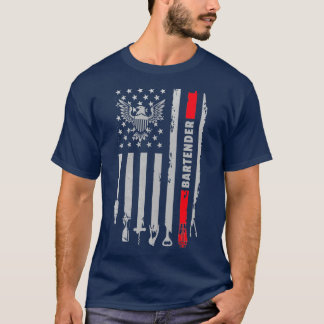 T-shirt Awesome Bartender Chemise