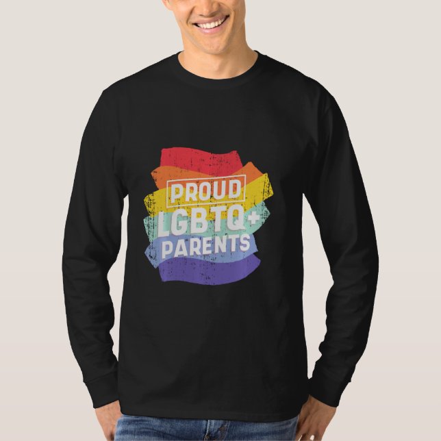 T-shirt Awesome Be You Lgbtq Fiers Parents Rainbow Pride C (Devant)