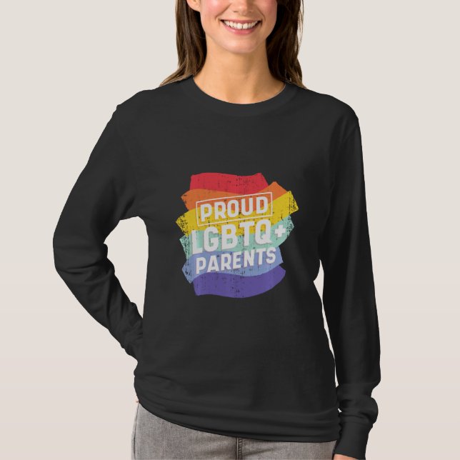 T-shirt Awesome Be You Lgbtq Fiers Parents Rainbow Pride C (Devant)