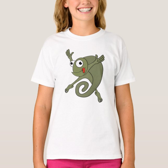 T-shirt Awesome Chameleon (Devant)