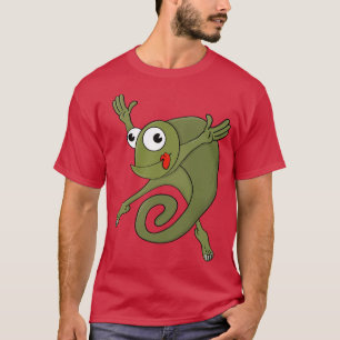 T-shirt Awesome Chameleon