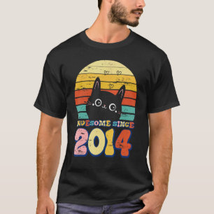T-shirt Awesome depuis 2014 pour fille garçon C'es