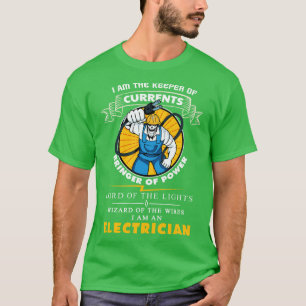 T-shirt Awesome Electricien Cadeau Electrique Ingénieur Li