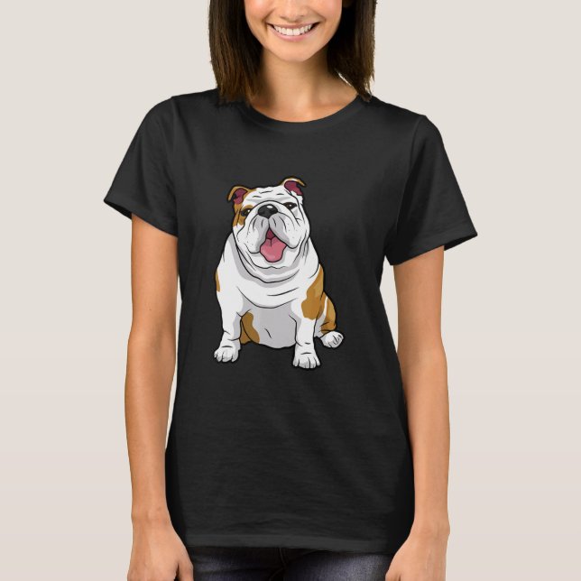 T-shirt AWESOME ENGLISH BULLDOGS  English Bulldogs Dogs Pu (Devant)