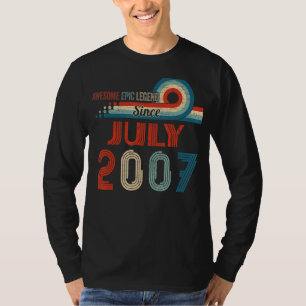 T-shirt Awesome Epic Legend depuis Juillet 2007 15e annive