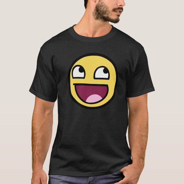 T-shirt awesome_face (Devant)