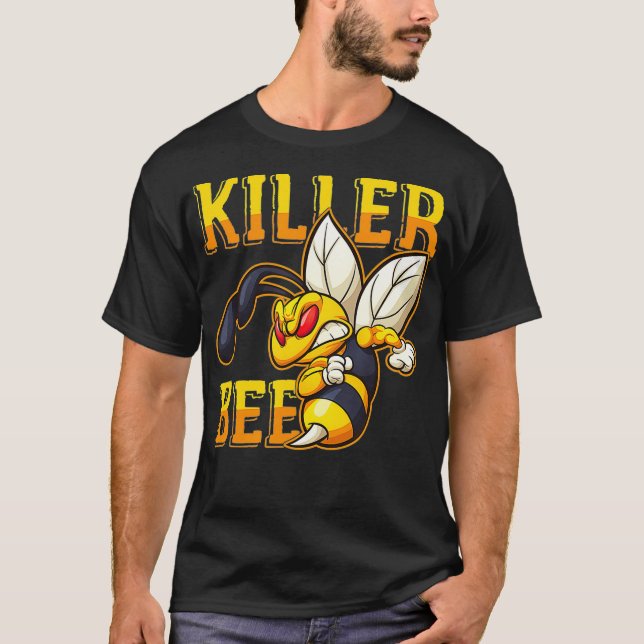 T-shirt Awesome Killer Bee Hornet Yellowjacket Honeybee Lo (Devant)