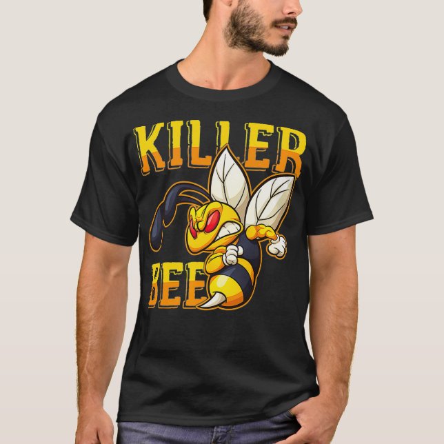 T-shirt Awesome Killer Bee Hornet Yellowjacket Honeybee Lo (Devant)