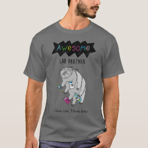 T-shirt Awesome Lab Partner Tardigrade