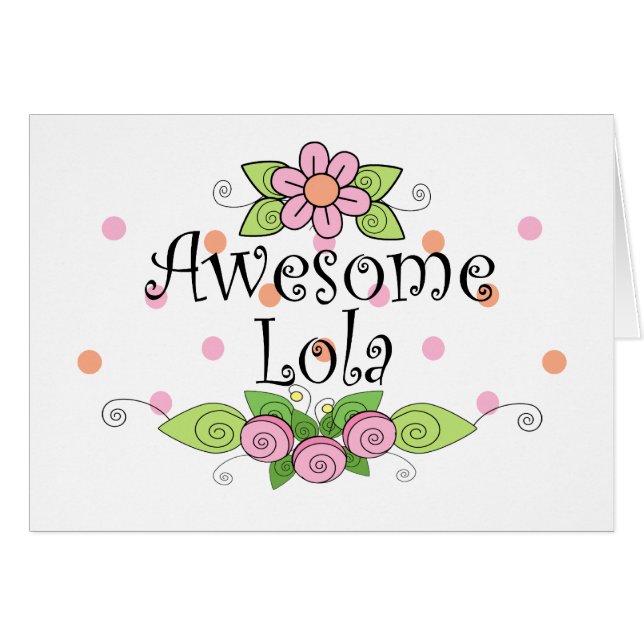 T-shirt Awesome Lola (Devant horizontal)