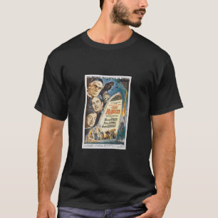 T-shirt Awesome Monster Movie Classic Horror Film Film Fa