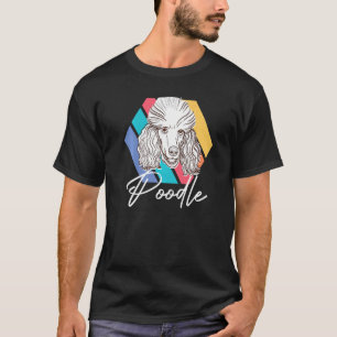 T-shirt Awesome Poodle Animal Puppy Pet Chien Chien Propri