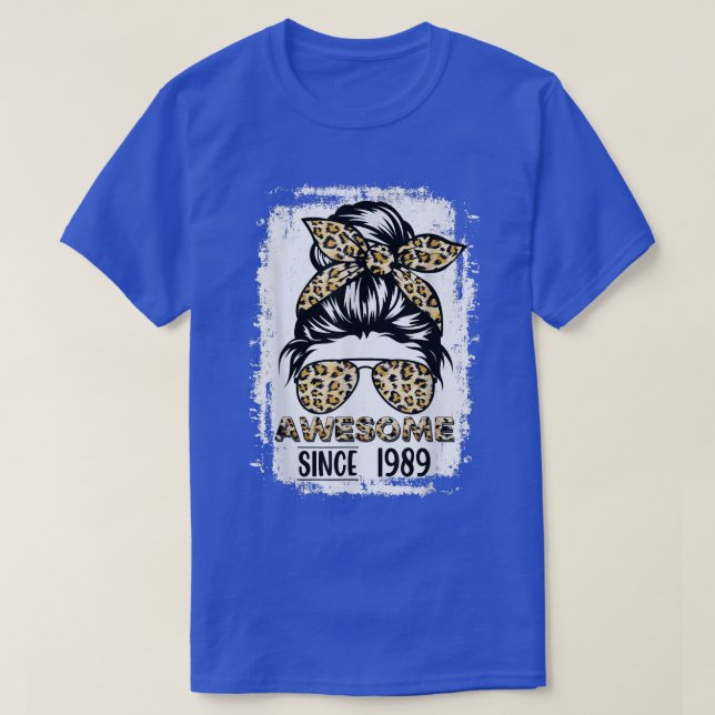 T-shirt Awesome Since 1989 (Design devant)