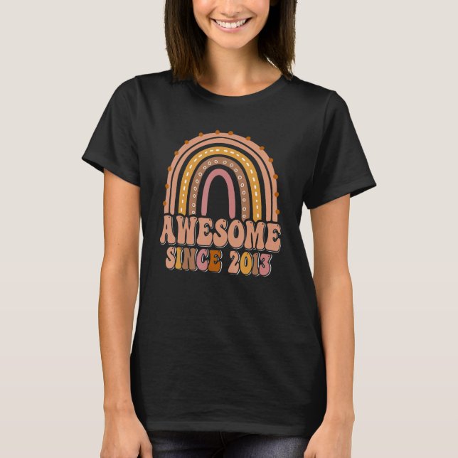 T-shirt Awesome Since 2013 (Devant)
